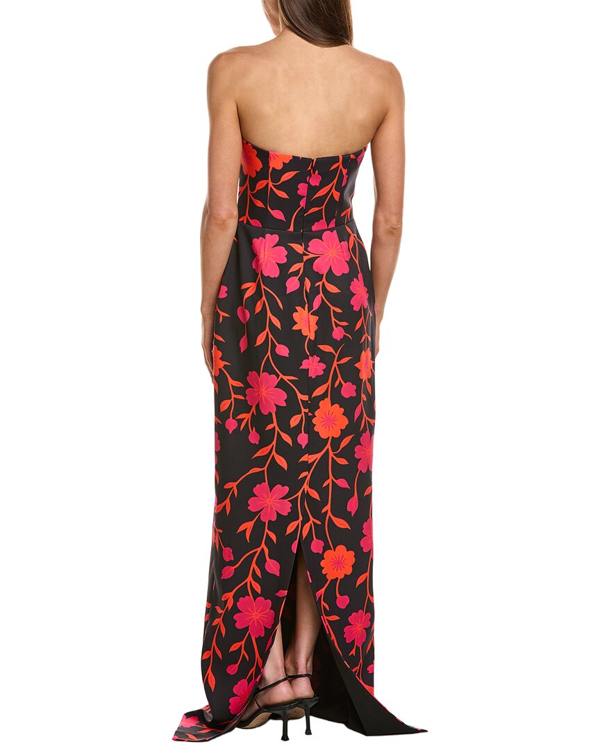Rene Ruiz Strapless Column Gown
