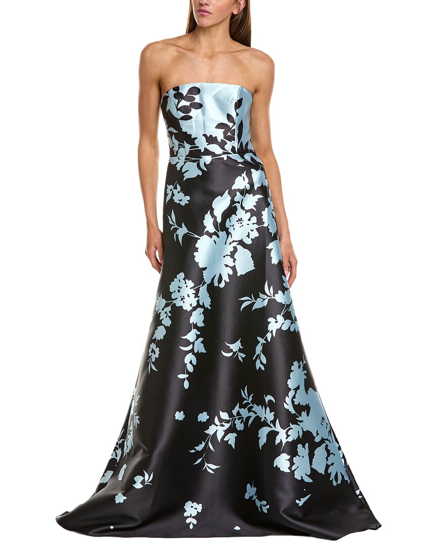 Rene Ruiz Asymmetric A-Line Gown