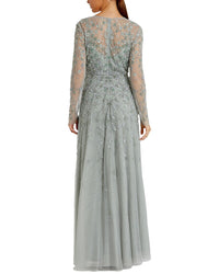 Mac Duggal Long Sleeve Gown
