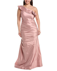 Teri Jon By Rickie Freeman Plus Embellished Maxi Dress
