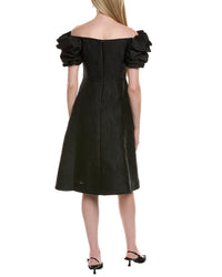 Teri Jon By Rickie Freeman Midi Dress