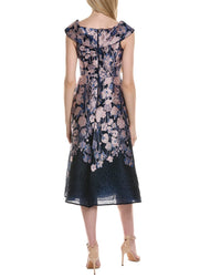 Teri Jon By Rickie Freeman Midi Dress