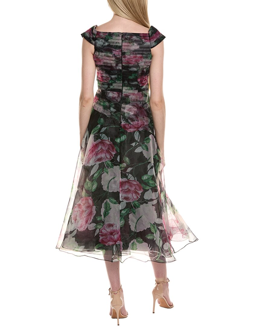 Teri Jon By Rickie Freeman Midi Dress