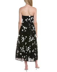 Teri Jon By Rickie Freeman Sleeveless Midi Dress