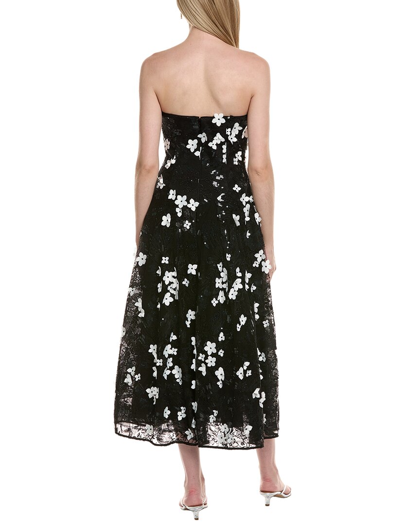 Teri Jon By Rickie Freeman Sleeveless Midi Dress
