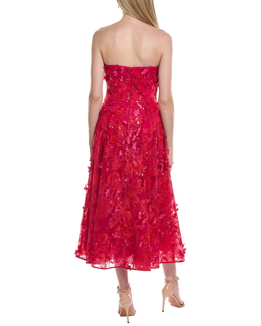 Teri Jon By Rickie Freeman Sleeveless Midi Dress