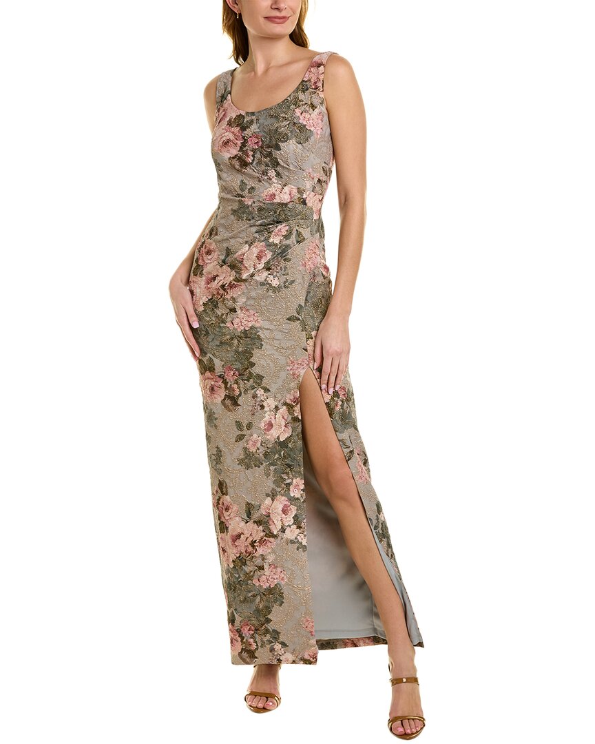 Adrianna Papell Adrianna Papell Slim Column Maxi Dress