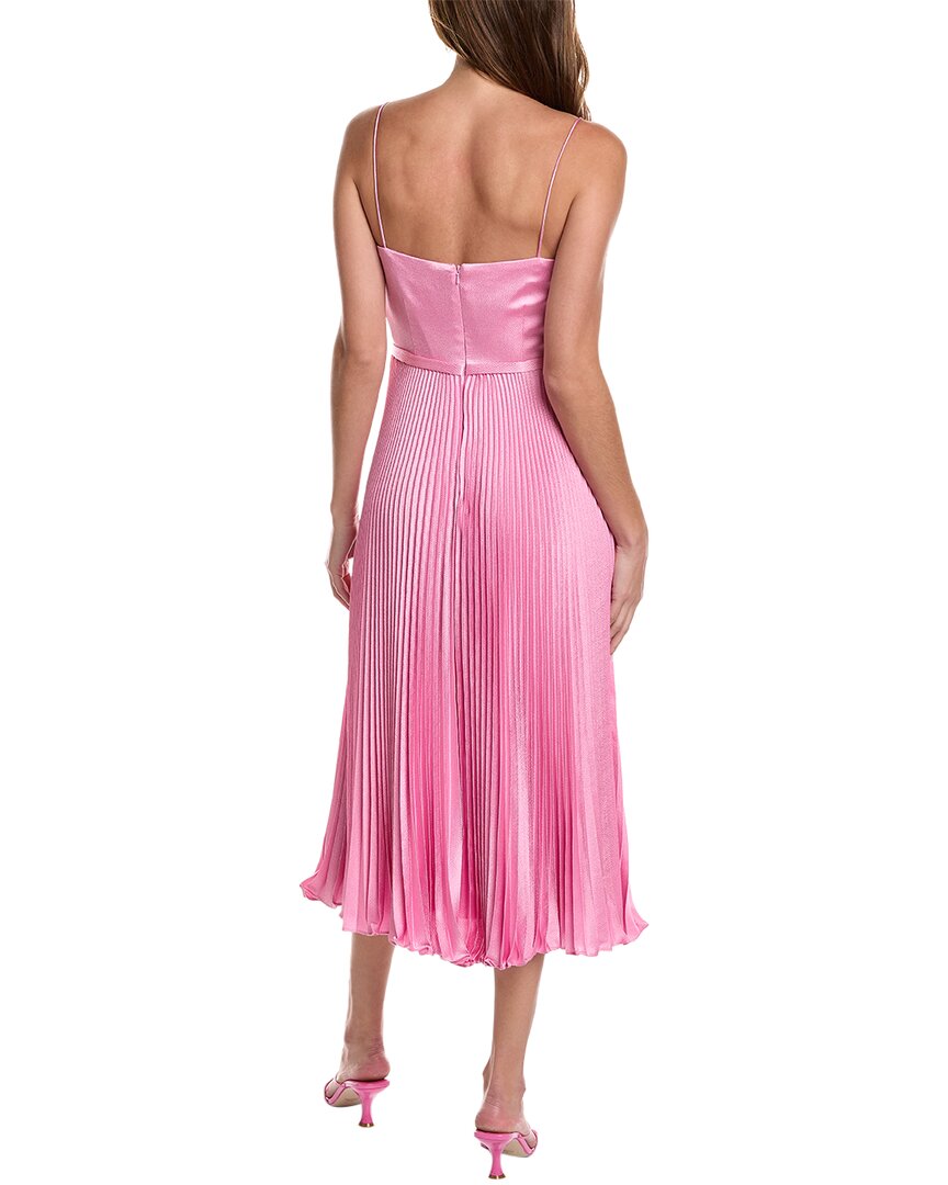 open lace back dress ml Monique Lhuillier Midi Dress
