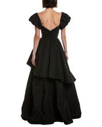 Marchesa Notte Taffeta Gown