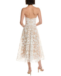 Marchesa Notte Midi Dress