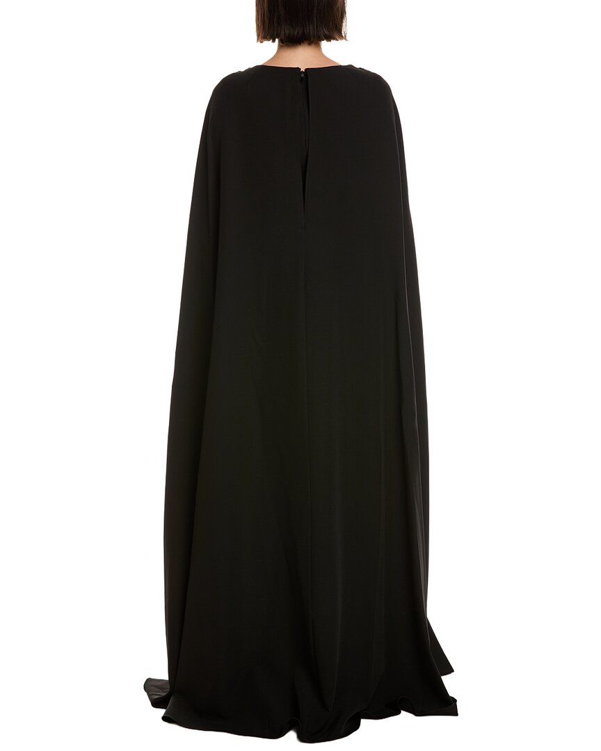 Marchesa Notte Stretch Crepe Gown