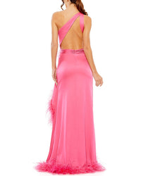 Mac Duggal Mac Duggal One Shoulder Key Hole Detail Dress