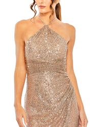 Mac Duggal Halter Gown