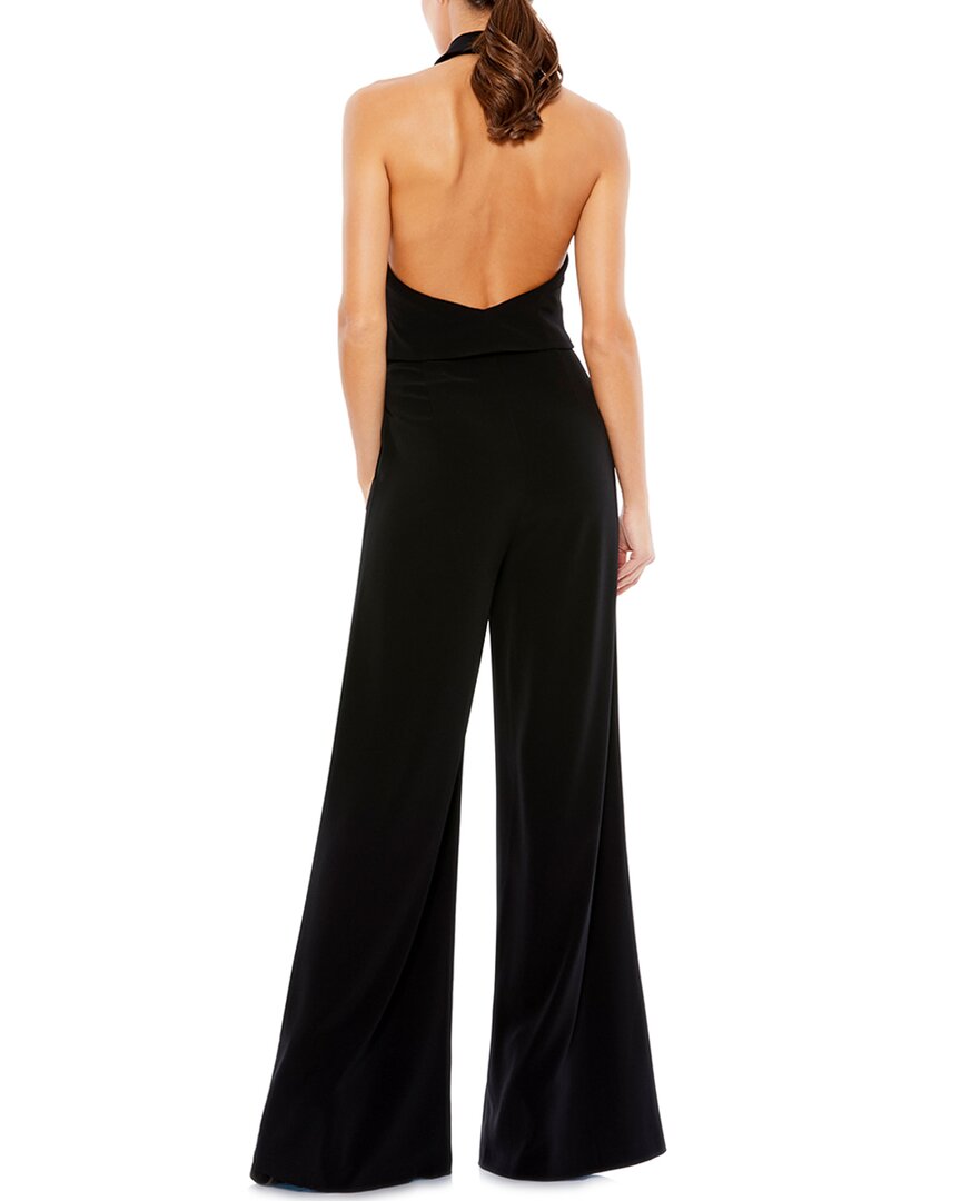Mac Duggal Mac Duggal Tuxedo Halter Jumpsuit