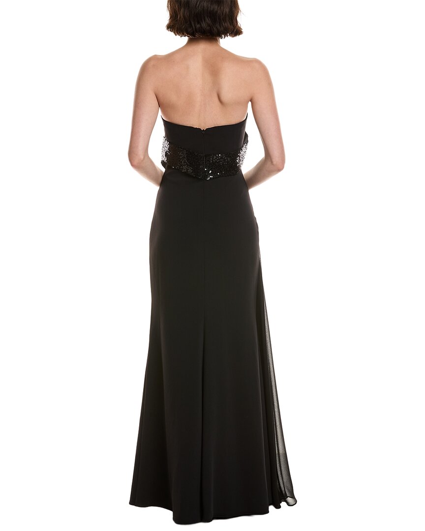 Badgley Mischka Sequin Combo Gown