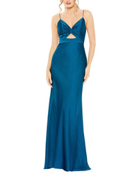 Mac Duggal Keyhole Gown Ocean