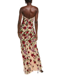 Marchesa Notte Roses Tulle Gown