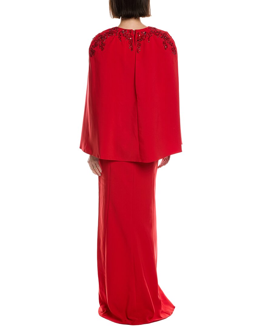 Marchesa Notte Marchesa Notte Crepe Maxi Dress