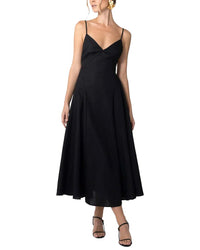 Sau Lee Hannah Linen Dress