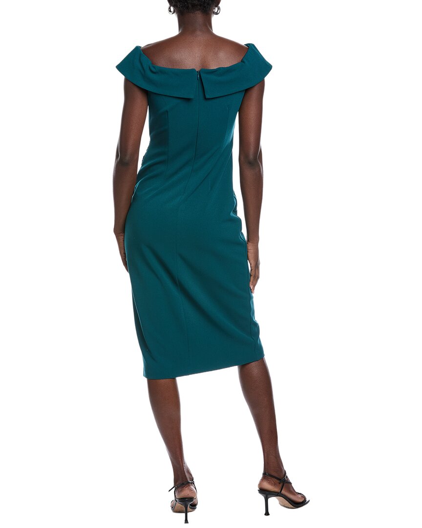 Aidan Mattox Printed Midi Dress