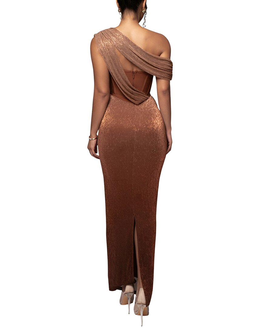 Amanda Royal Maxi Dress