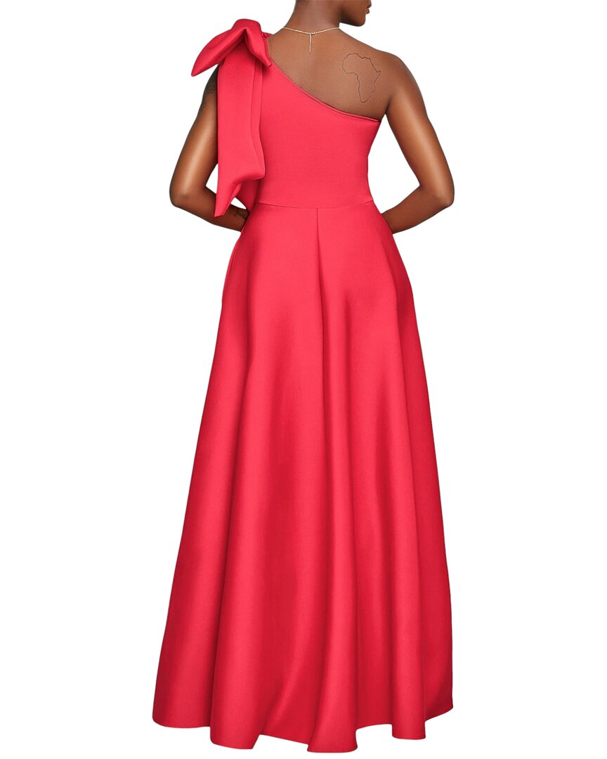 Juliet Roses One-Shoulder Maxi Dress