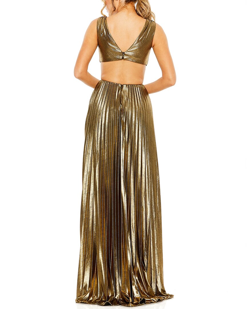 Mac Duggal Mac Duggal Pleated Cutout Gown