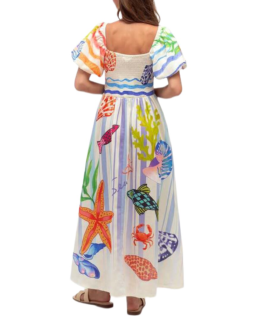 Oloey Printed Maxi Dress