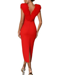Camila Blanco Midi Dress