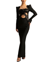 Camila Blanco Maxi Dress