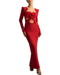 Camila Blanco Maxi Dress