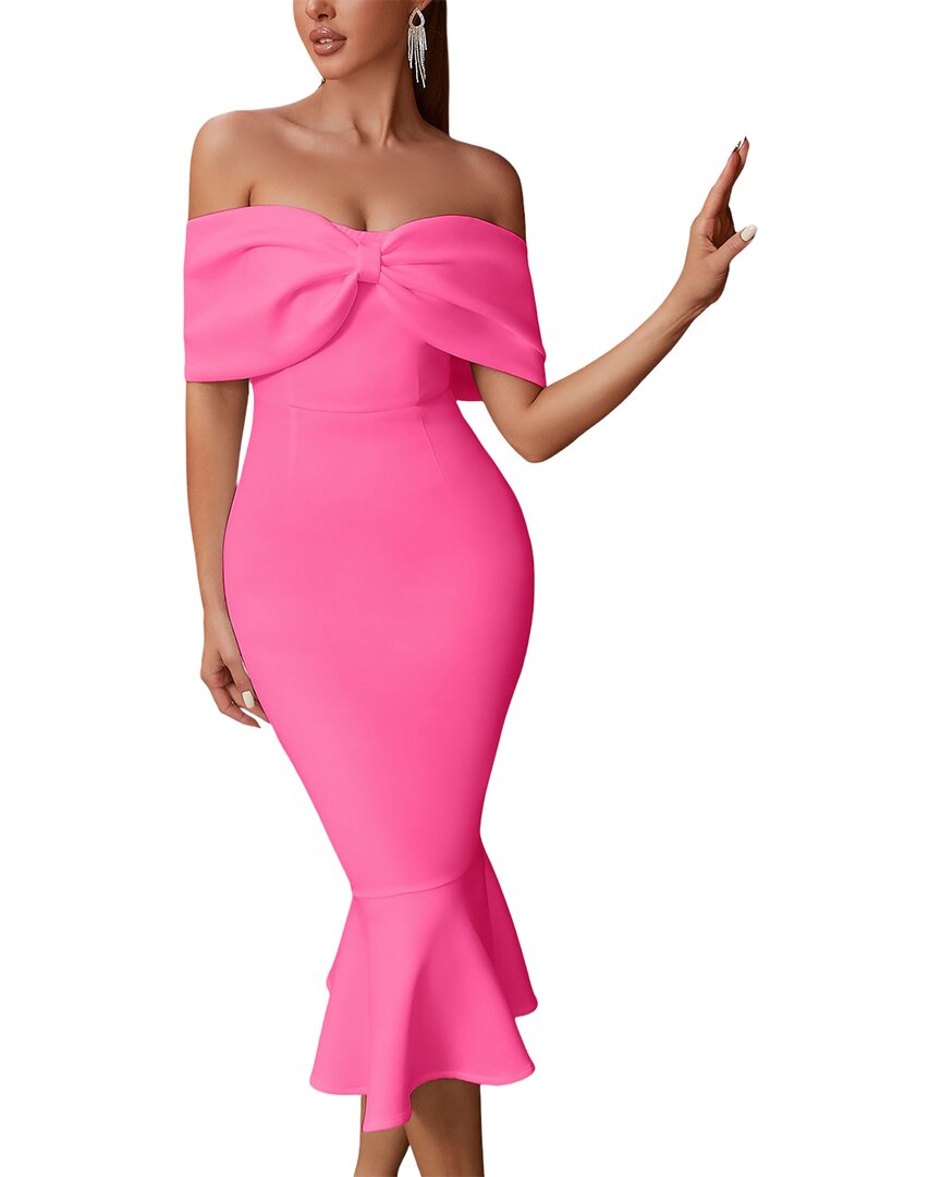 Amanda Royal Amanda Royal Midi Dress