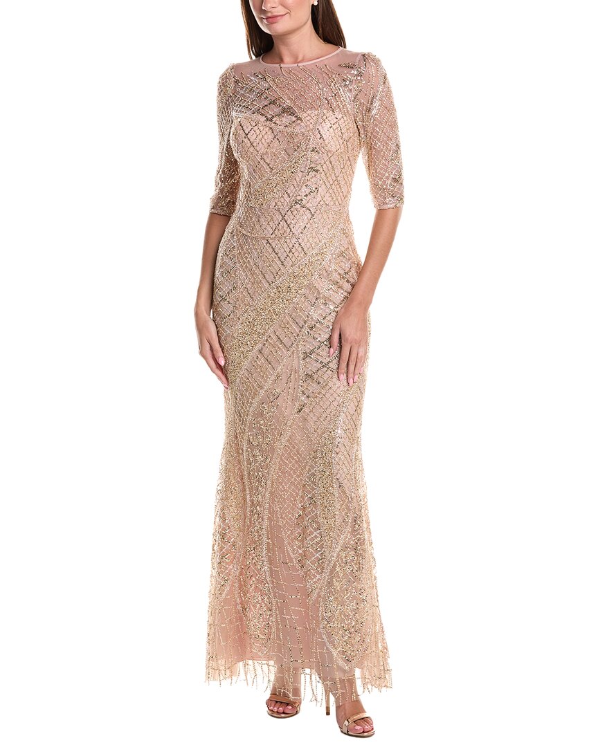 Teri Jon by Rickie Freeman Teri Jon By Rickie Freeman Art Deco Gown