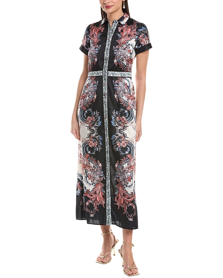 Marchesa Notte Marchesa Rosa Twill Shirtdress