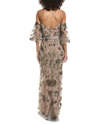 Marchesa Notte Embellished Gown