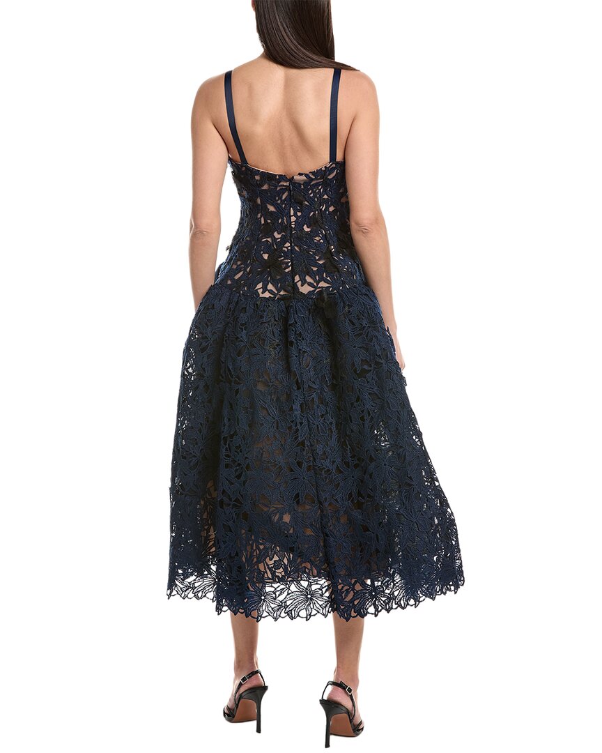 Marchesa Notte Midi Dress