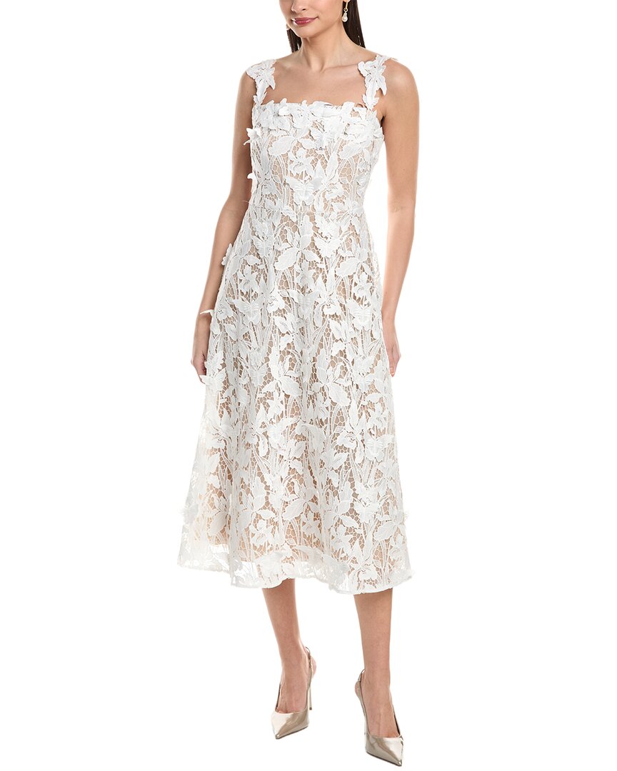 Marchesa Notte Midi Dress