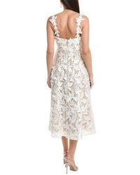 Marchesa Notte Midi Dress