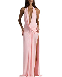 Lebrin Atelier Solid Maxi Dress