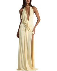 Lebrin Atelier Solid Maxi Dress