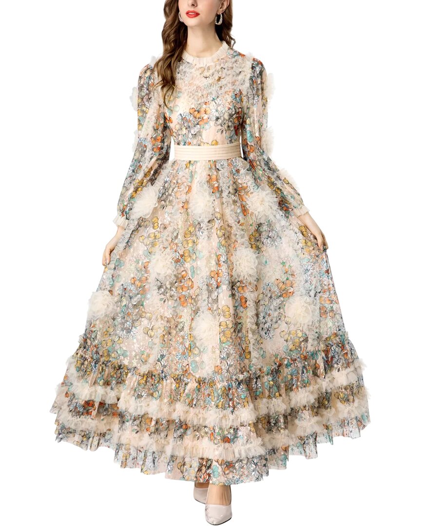 Burryco Embellished Maxi Dress