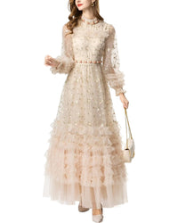 Burryco Embellished Maxi Dress