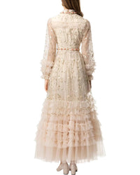 Burryco Embellished Maxi Dress