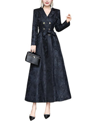 Burryco Black Solid Maxi Dress