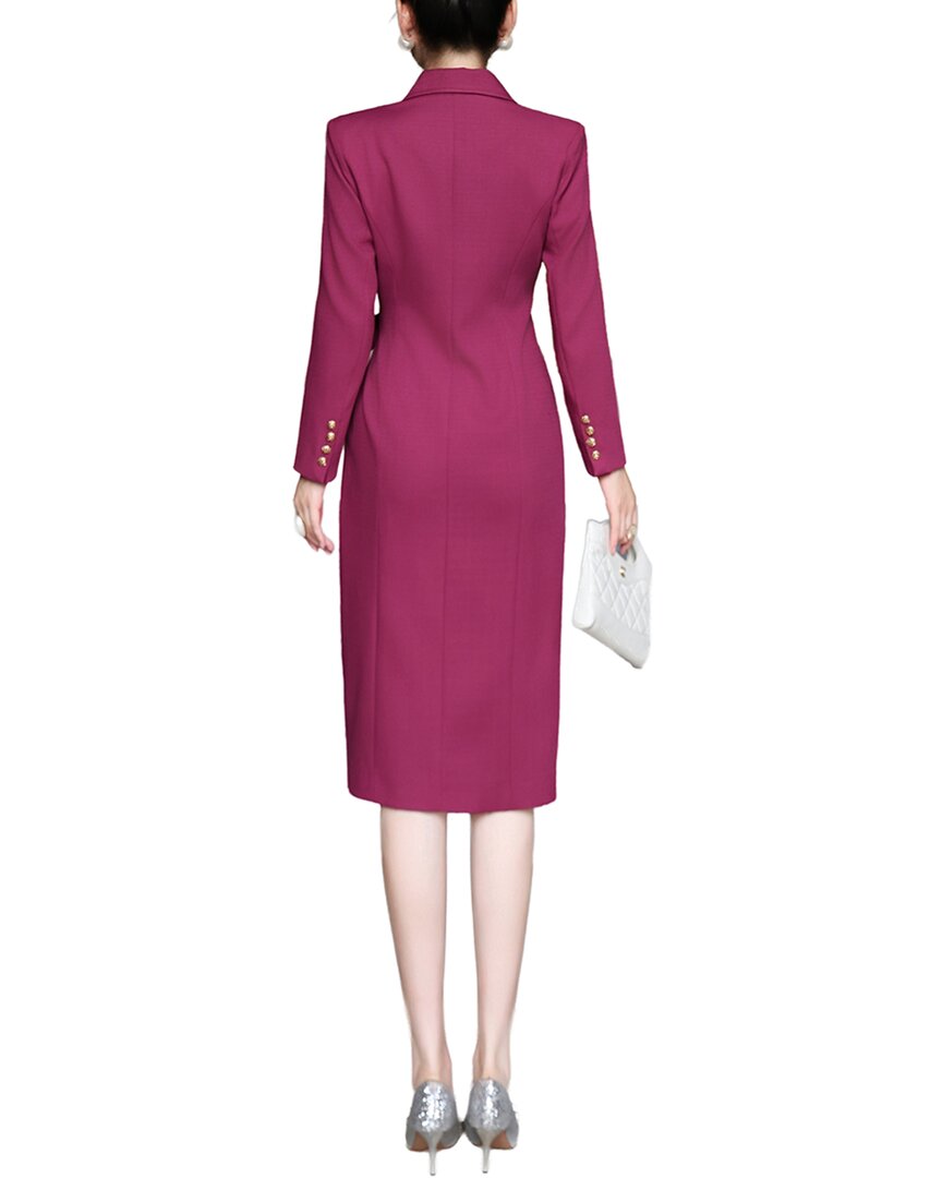 Burryco Solid Midi Dress