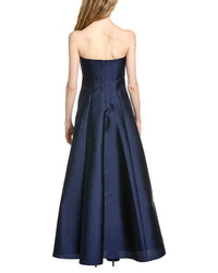 Badgley Mischka Strapless A-Line Gown