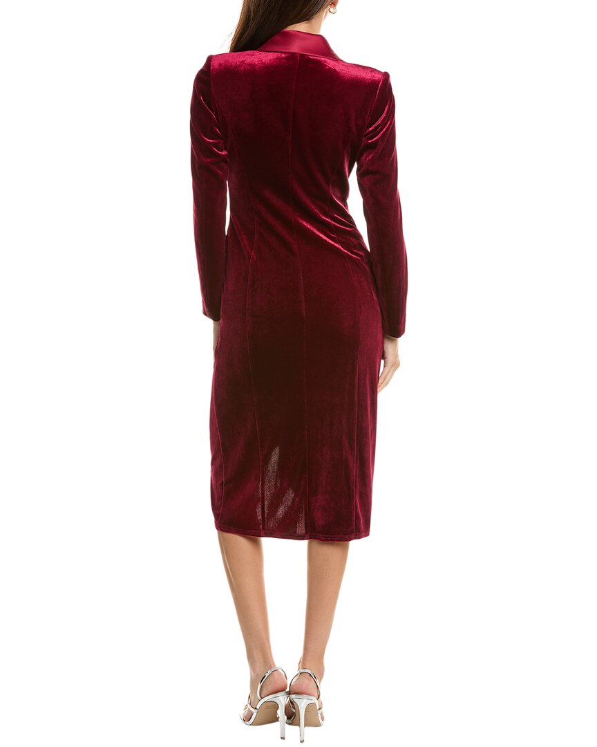 Tadashi Shoji Velvet Blazer Dress