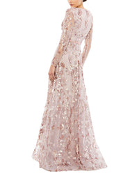 Mac Duggal Illusion A-Line Gown