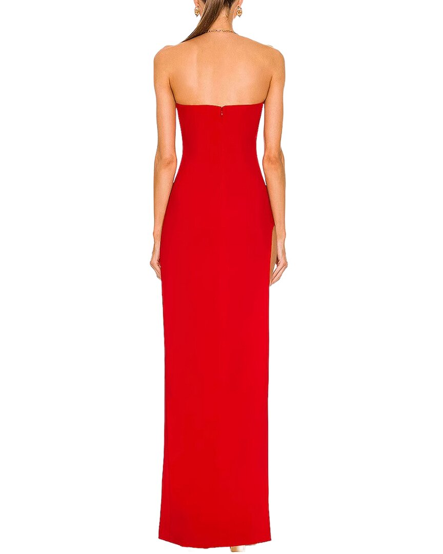 Vera Dolini Solid Maxi Dress