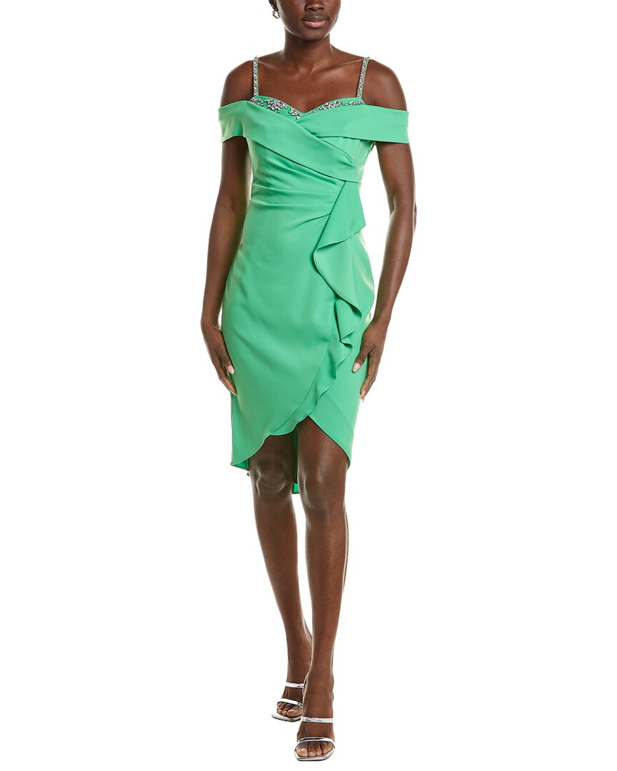 Marchesa Notte Midi Dress